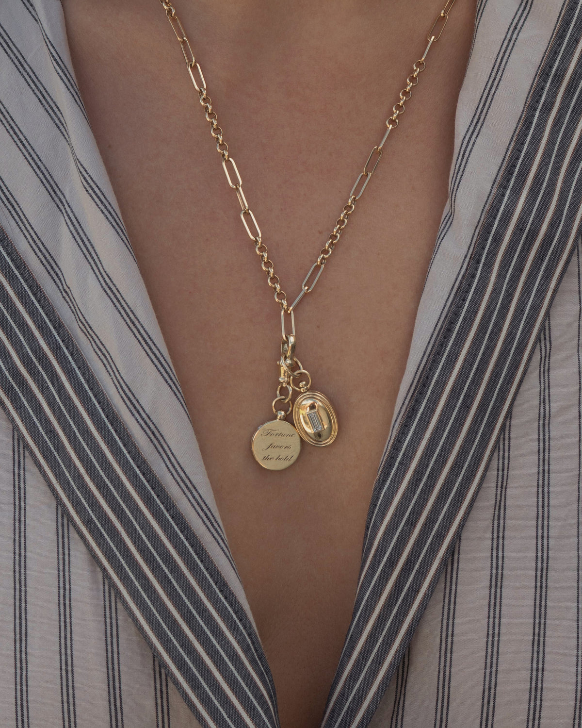 Georgina Oval Locket