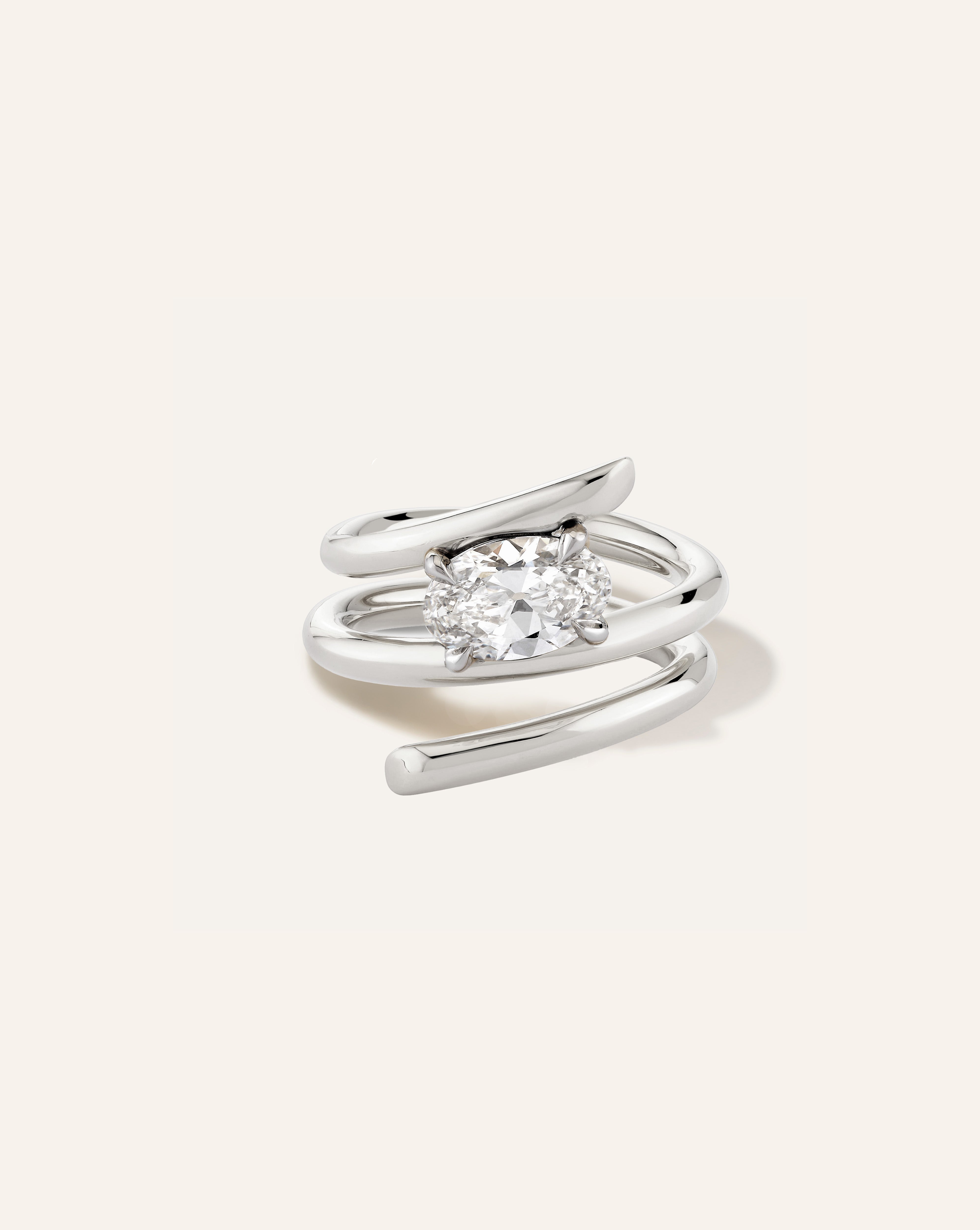 Emily Diamond Pinky Ring