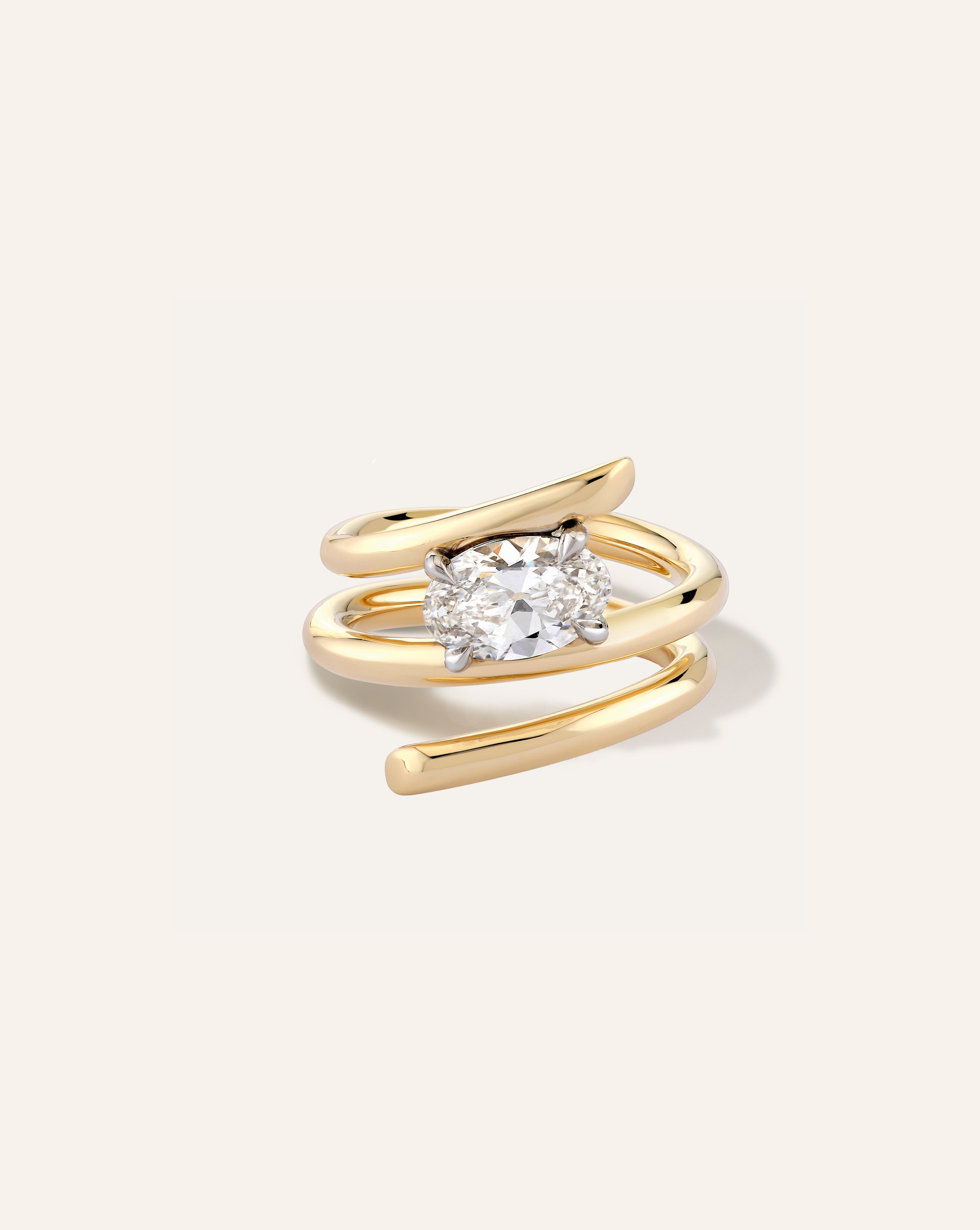 Emily Diamond Pinky Ring