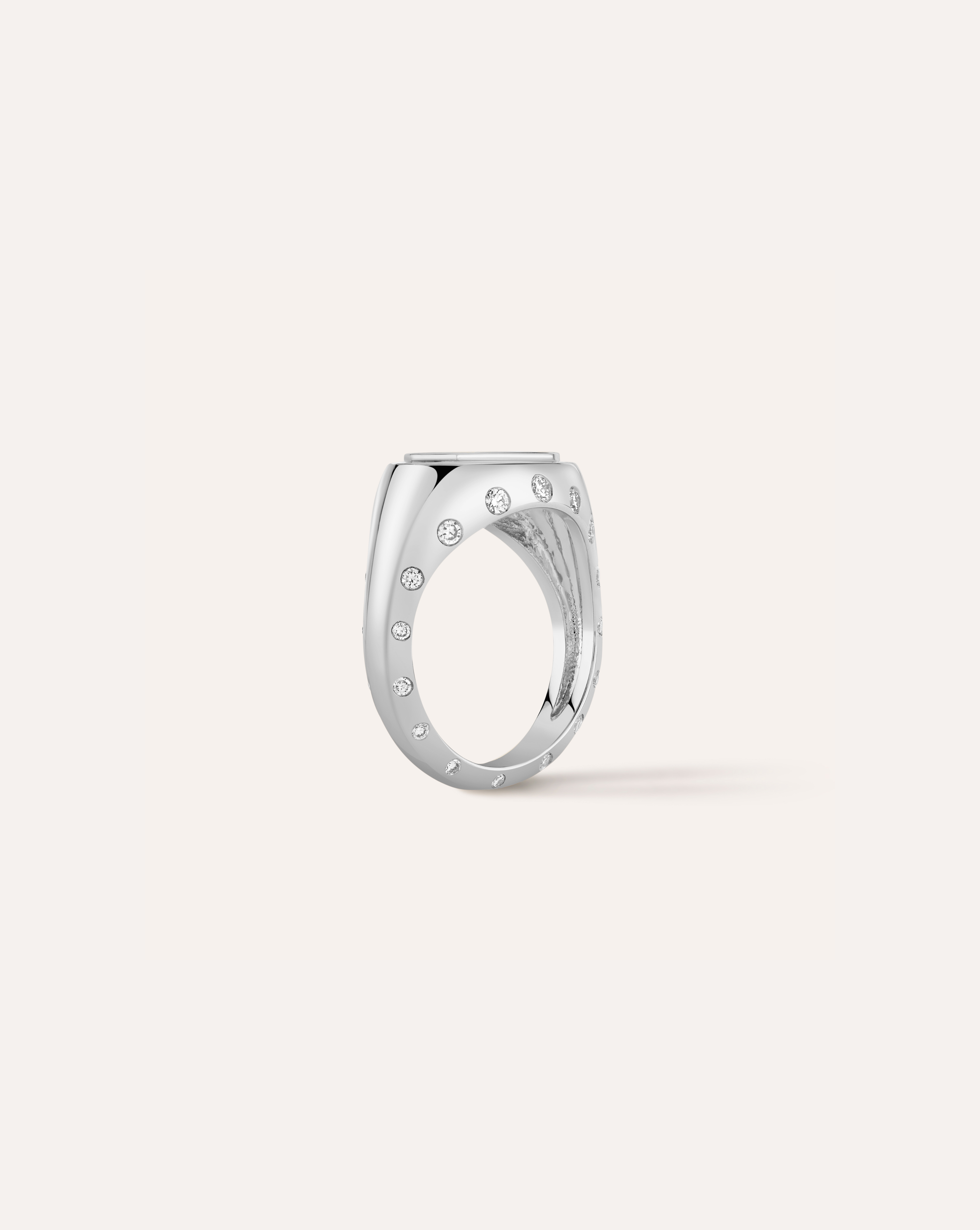 Monica Signet Pinky Ring