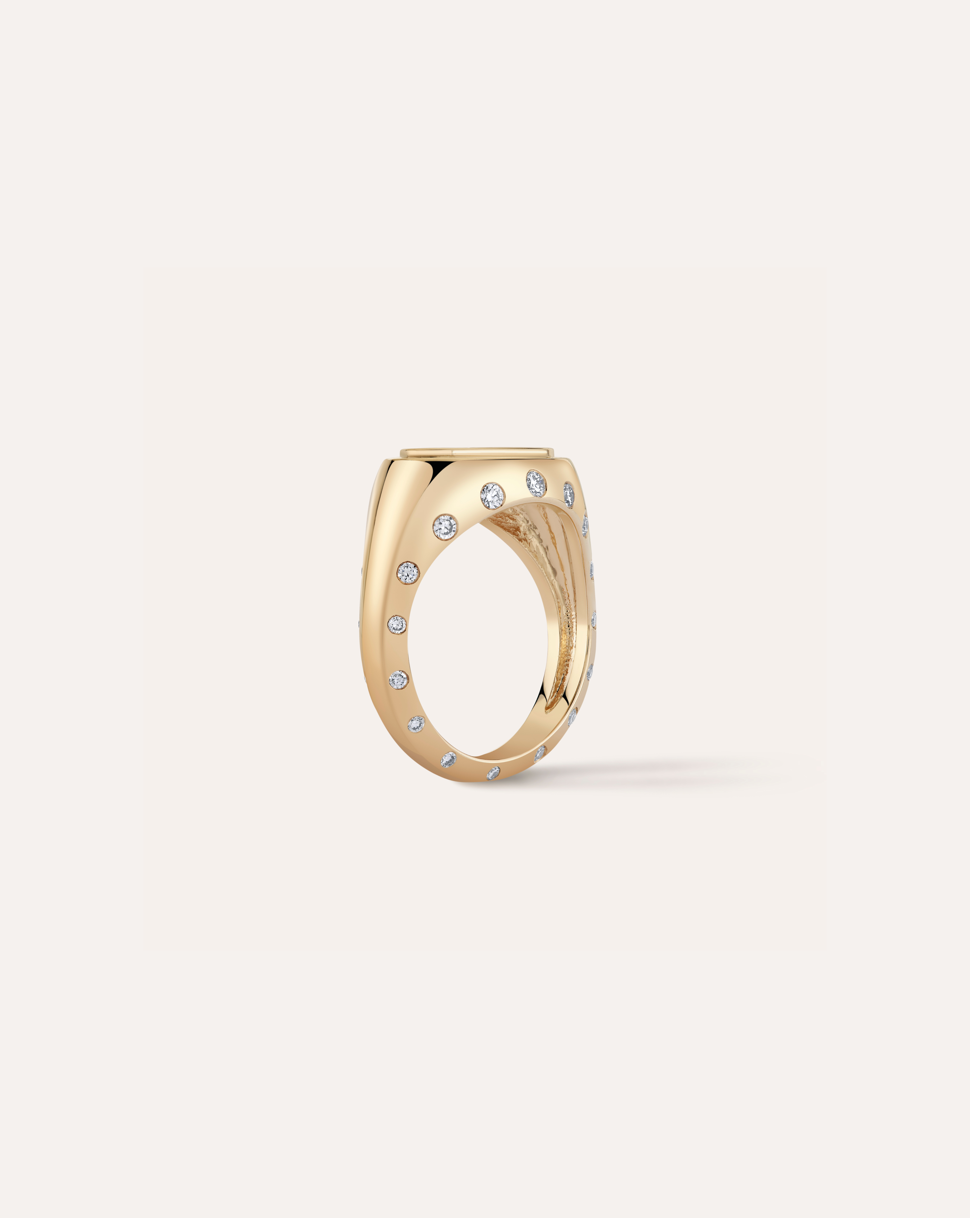 Monica Signet Pinky Ring