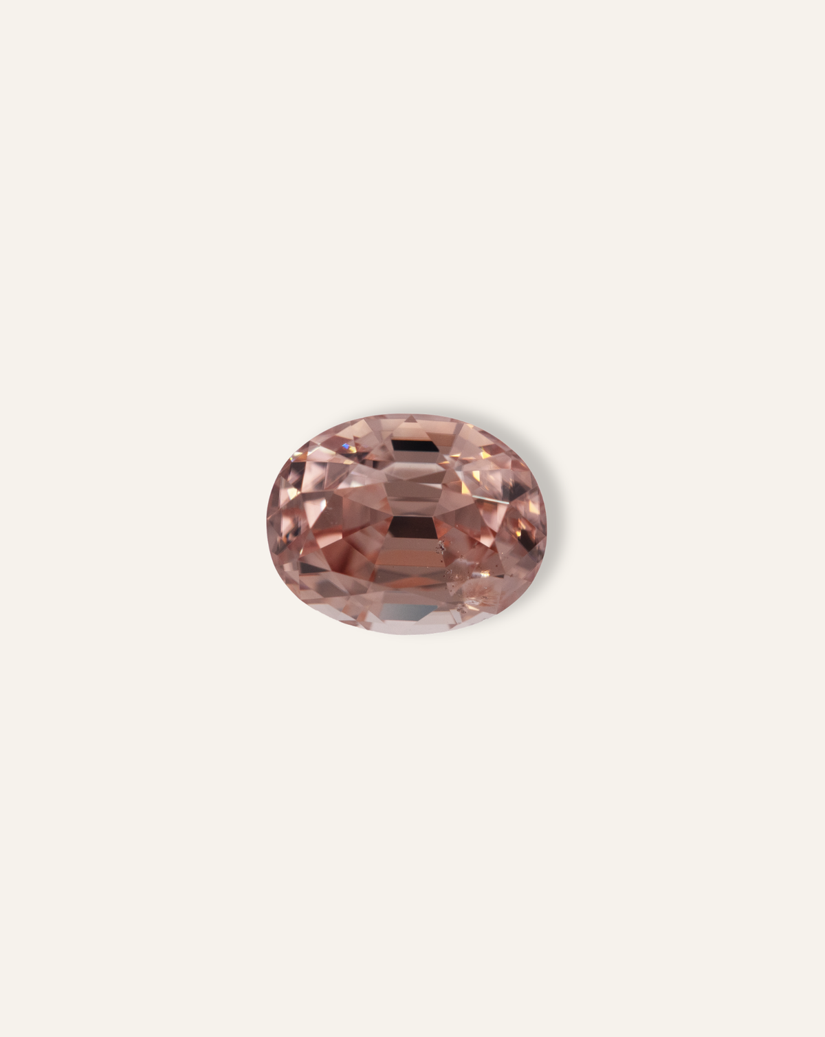 4.15 ct Peach Zircon